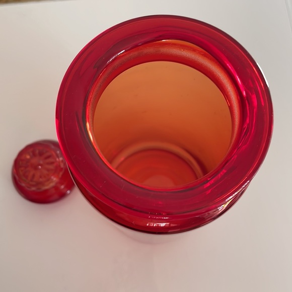 Vintage Counterpoint SF Takahashi Japanese Hand Blown Glass Container with Lid - Picture 7 of 10